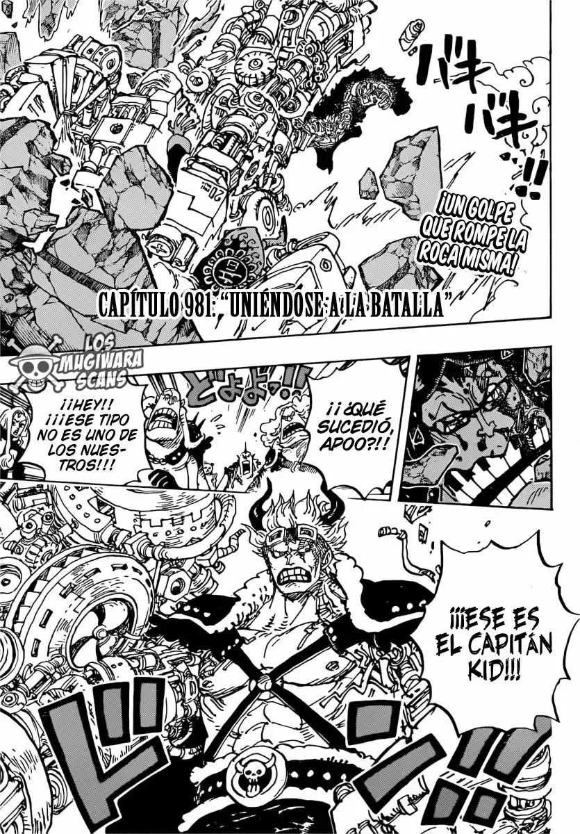 One Piece Capítulo 981 - Página 4 en español