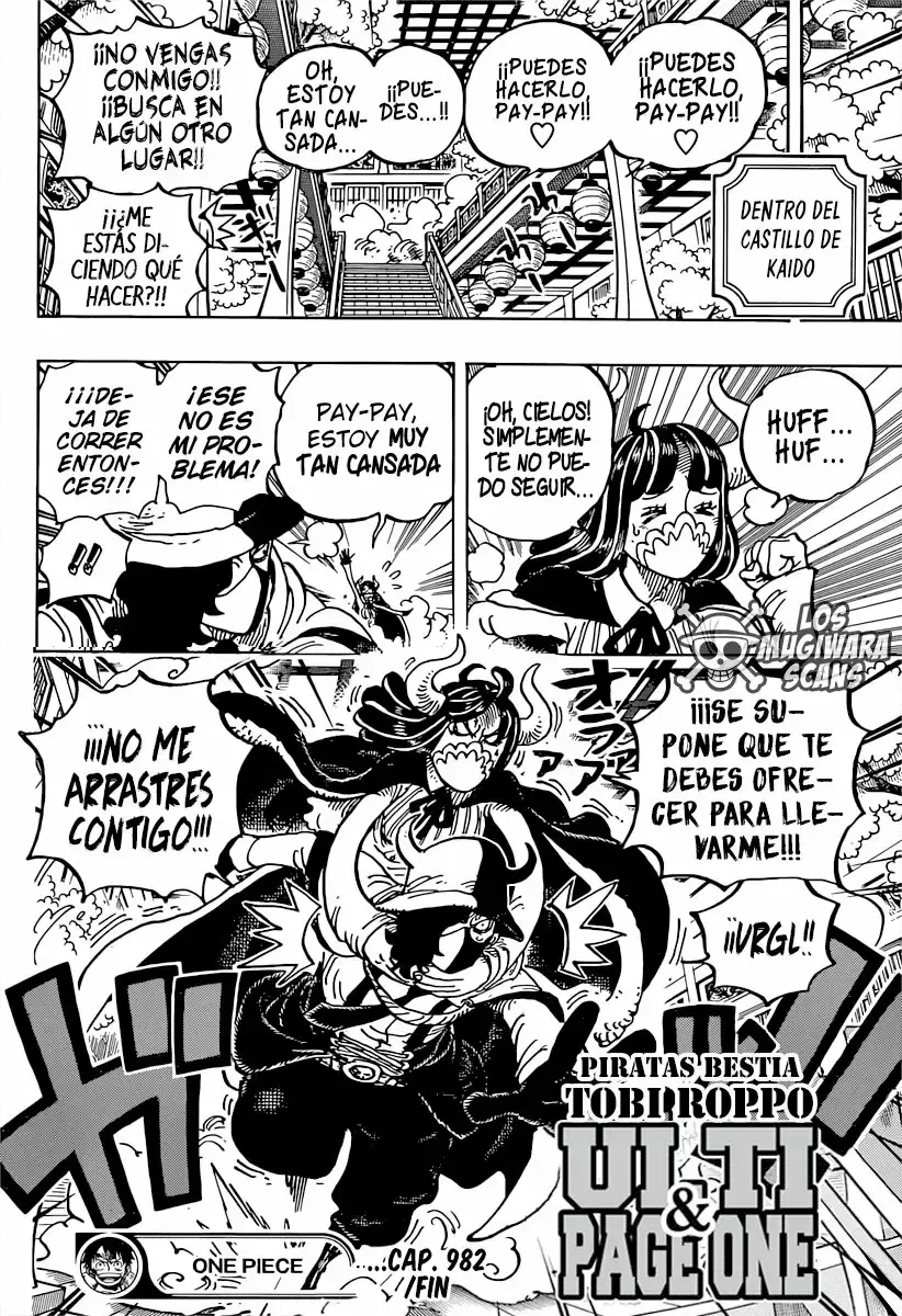 One Piece Capítulo 982 - Página 18 en español
