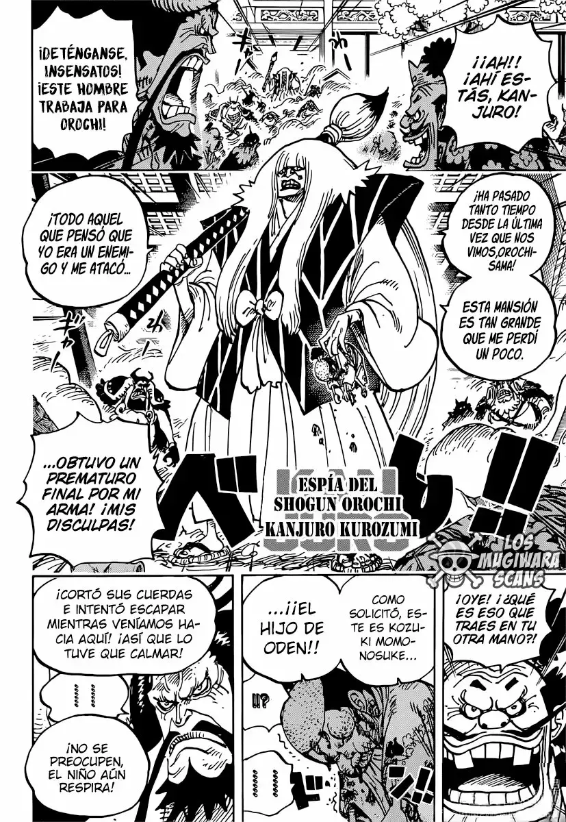 One Piece Capítulo 982 - Página 6 en español