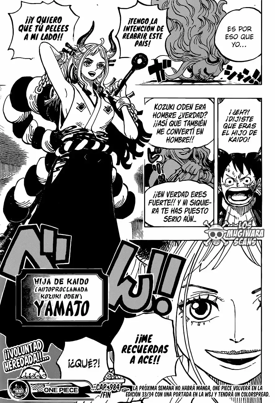 One Piece Capítulo 984 - Página 16 en español