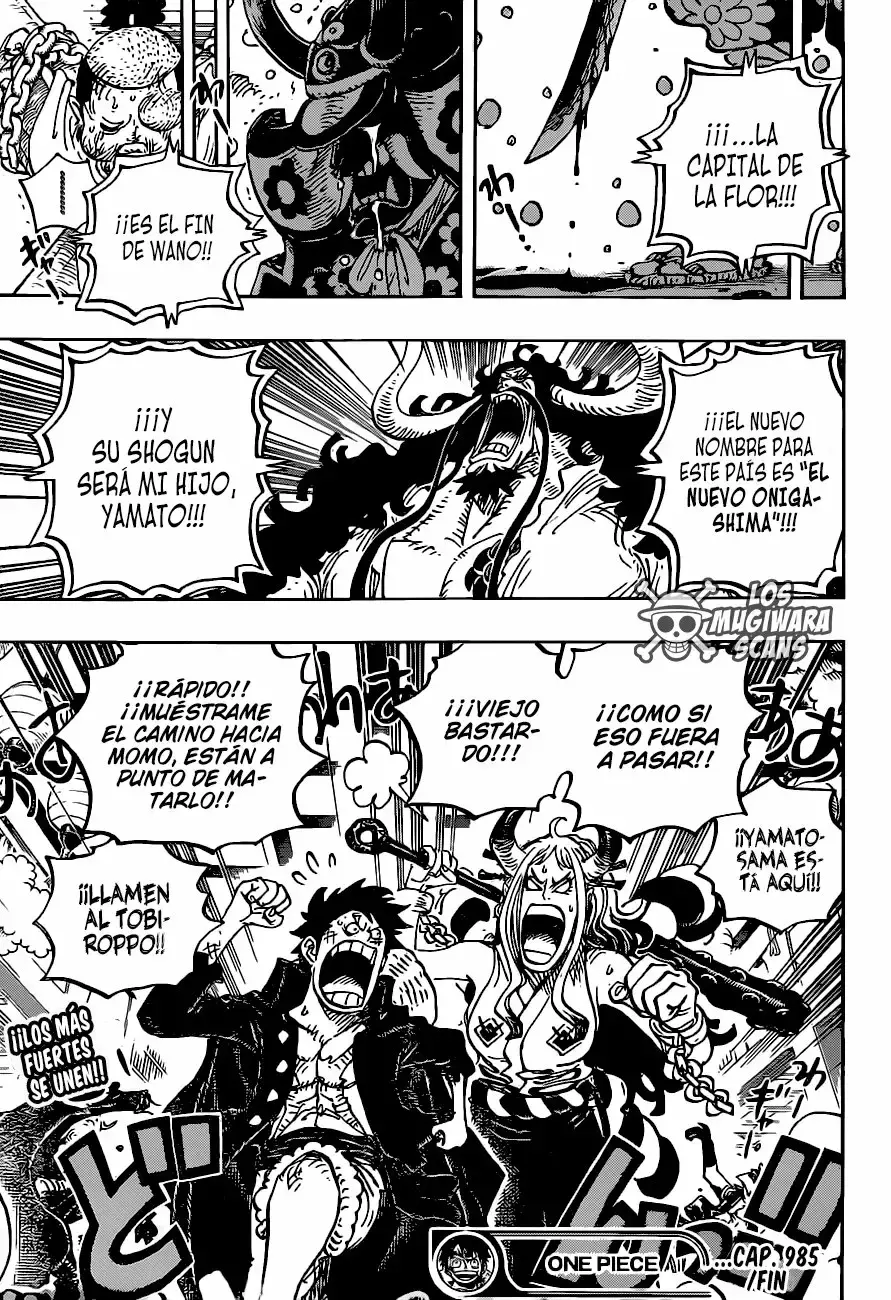 One Piece Capítulo 985 - Página 19 en español