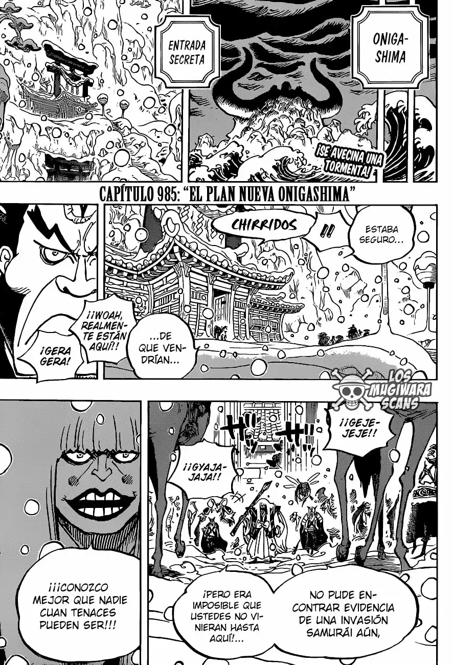 One Piece Capítulo 985 - Página 5 en español