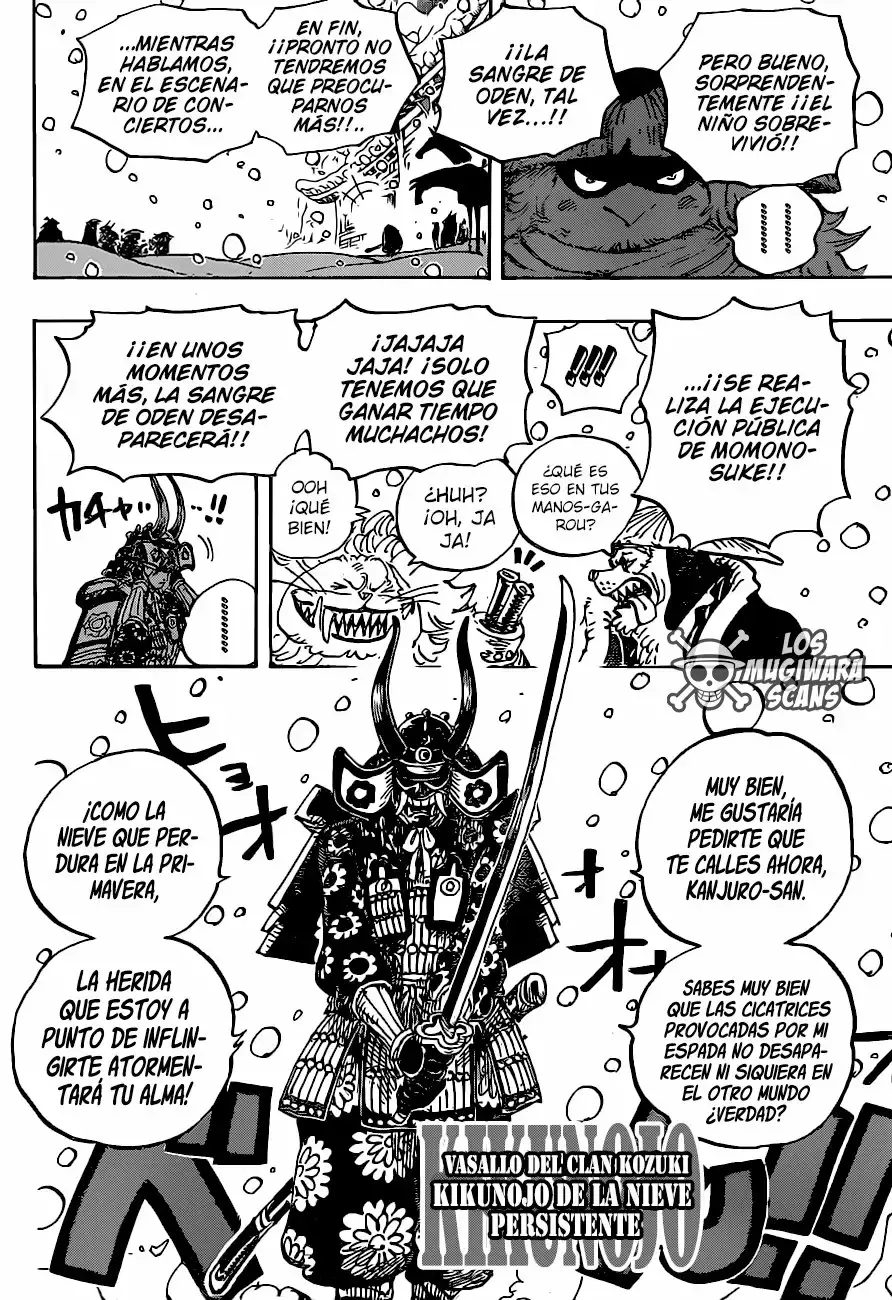 One Piece Capítulo 985 - Página 7 en español
