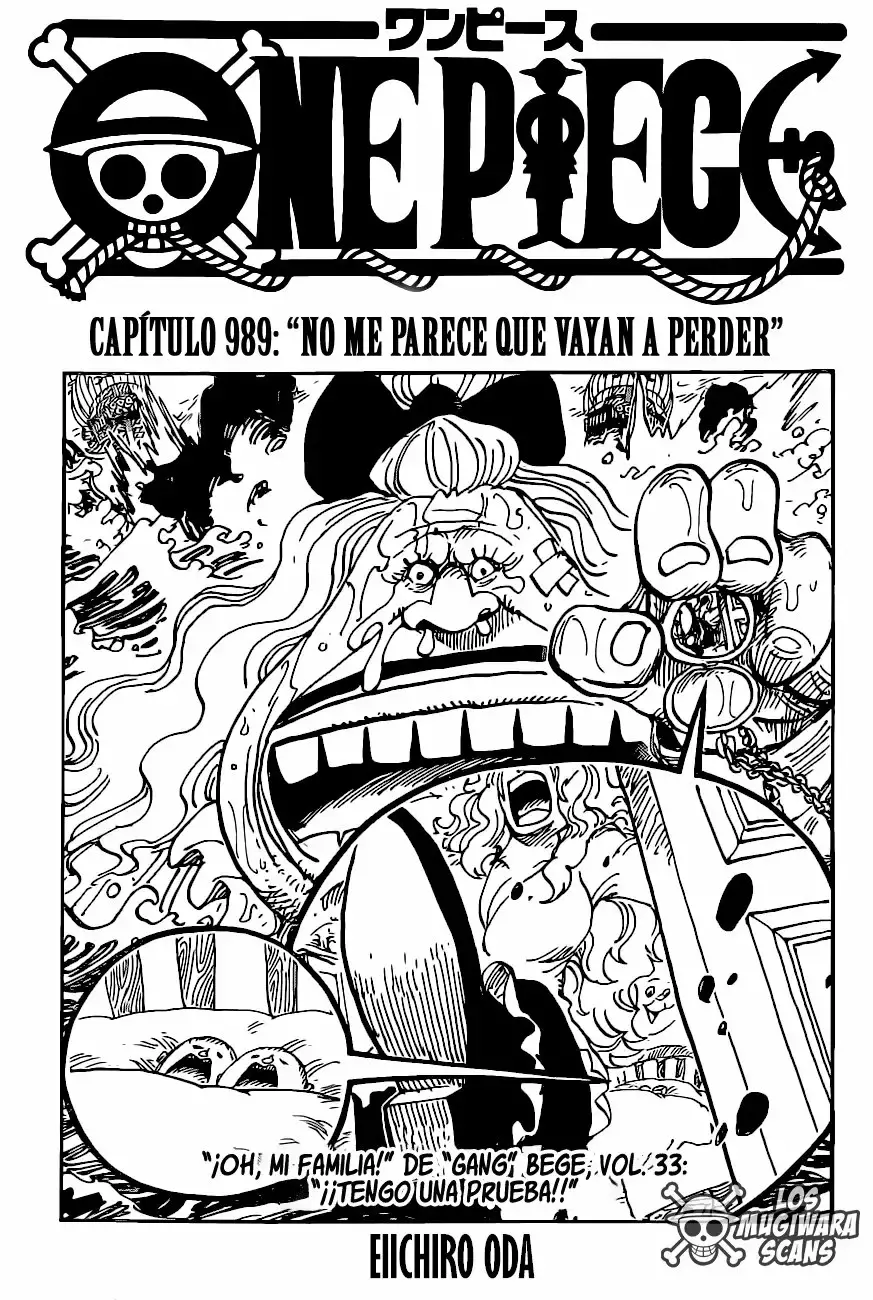 One Piece Capítulo 989 - Página 3 en español