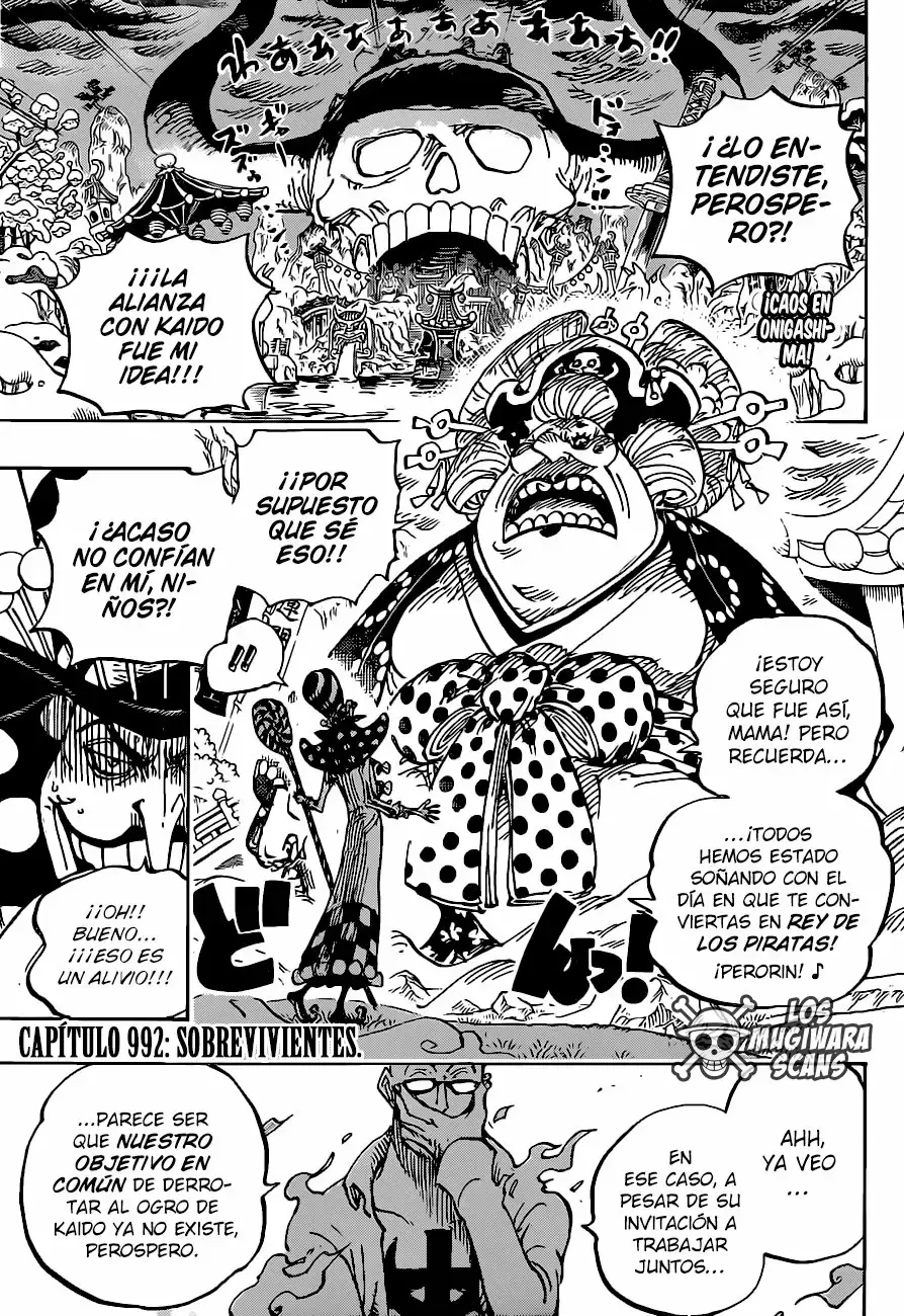 One Piece Capítulo 992 - Página 4 en español