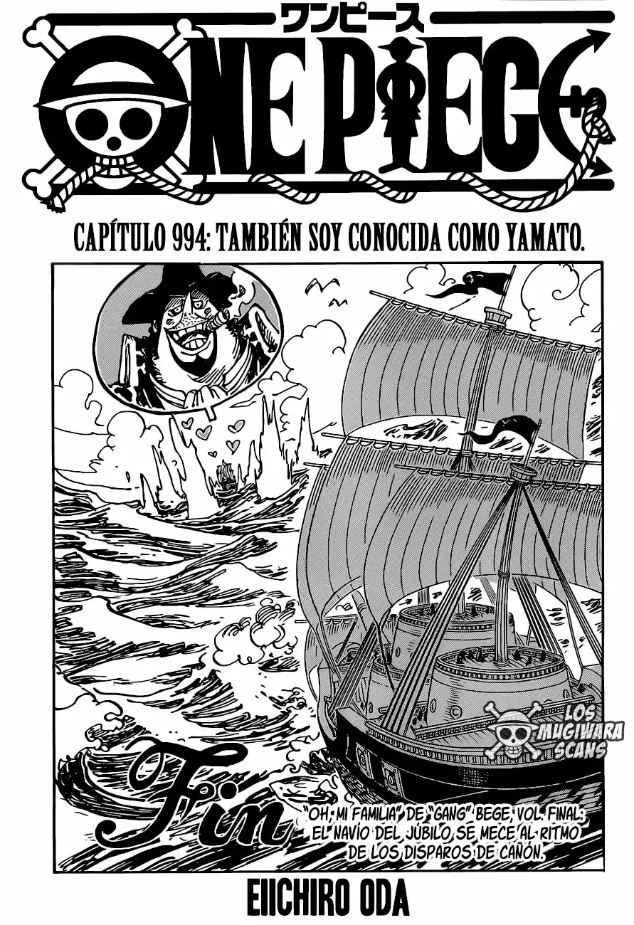 One Piece Capítulo 994 - Página 3 en español