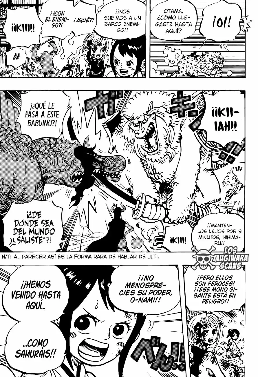 One Piece Capítulo 996 - Página 4 en español