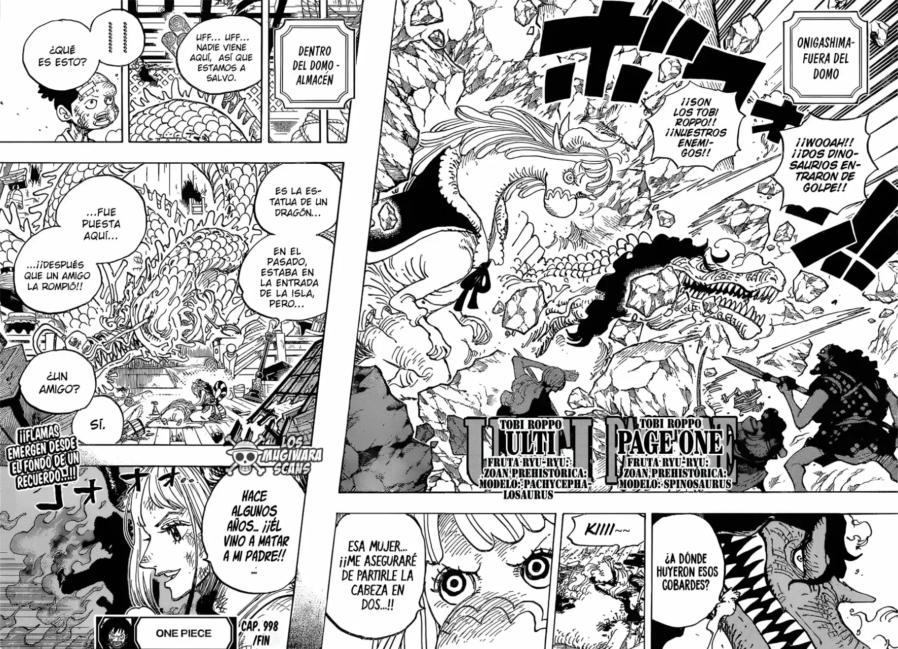 One Piece Capítulo 998 - Página 13 en español