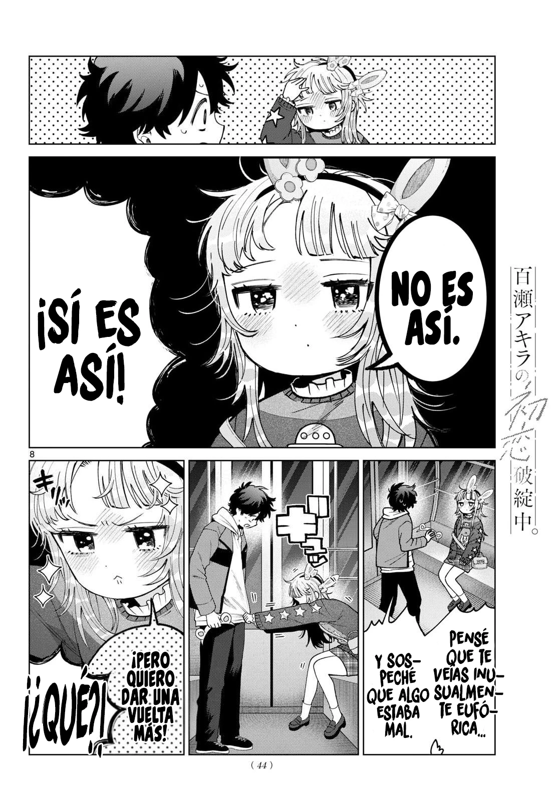 Momose Akira no Hatsukoi Hatan-chuu Capítulo 90 - Página 10 en español