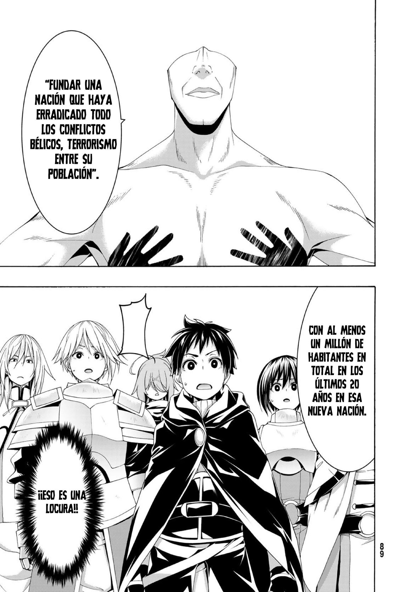 100-man no Inochi no Ue ni Ore wa Tatte Iru Capítulo 109 - Página 8 en español