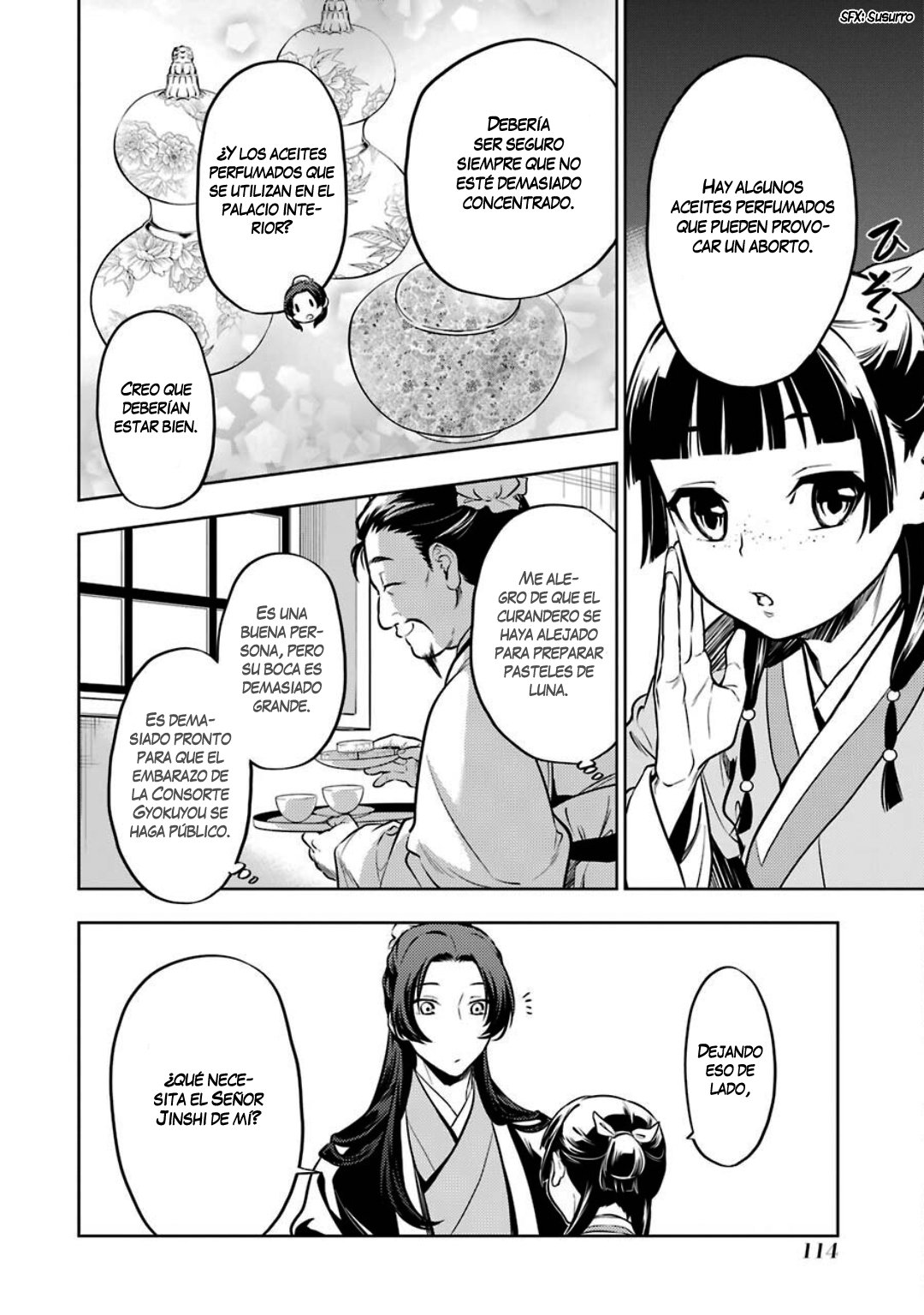 Kusuriya no Hitorigoto Capítulo 41 - Página 5 en español