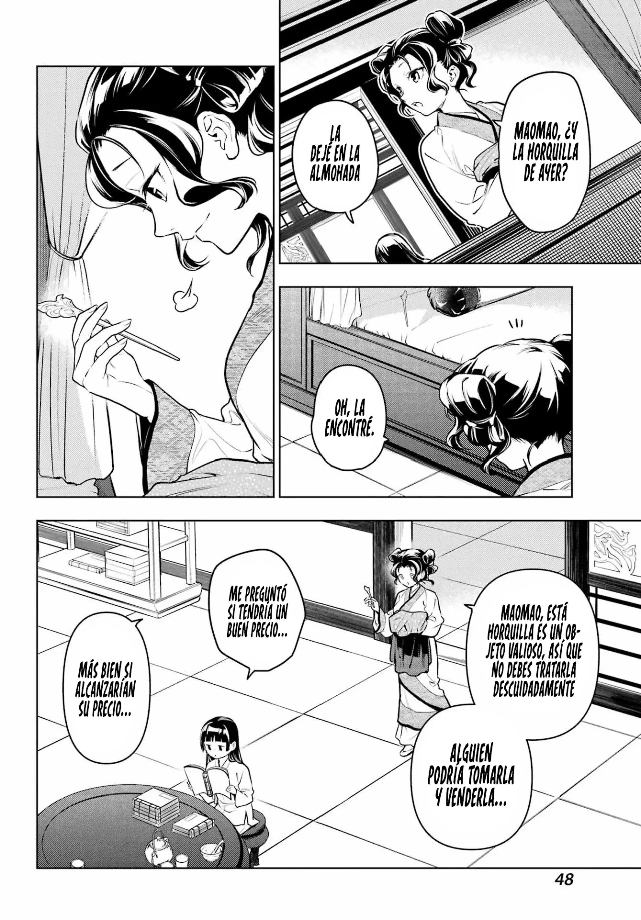 Kusuriya no Hitorigoto Capítulo 77 - Página 10 en español