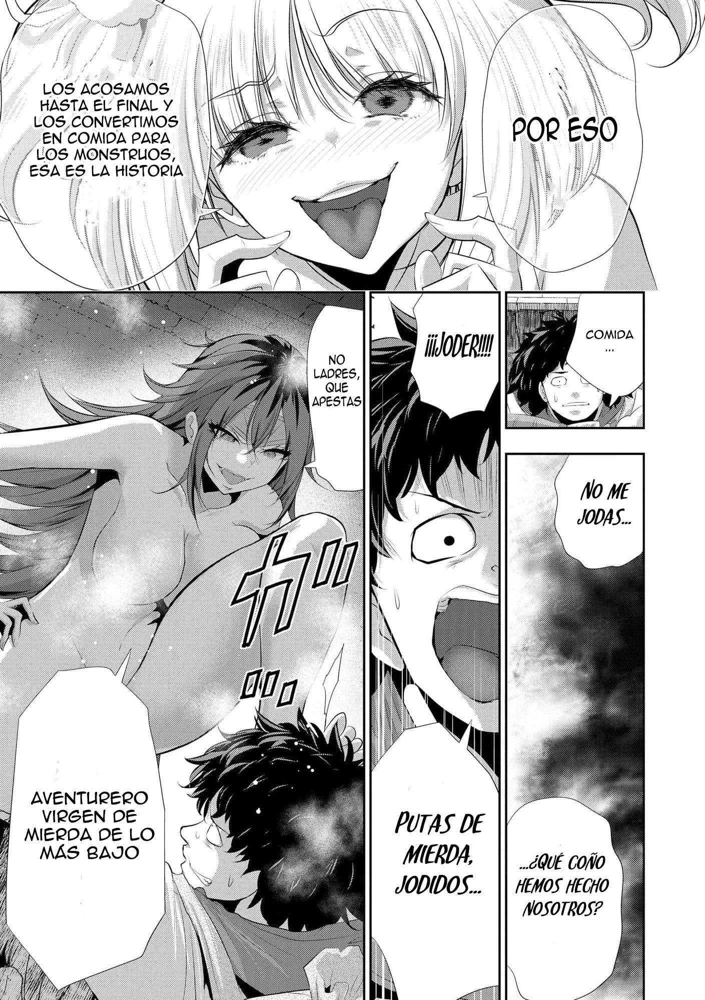 Un maestro de mazmorras inmortal… Un aventurero de bajo rango, traicionado y abandonado ¡Jura vengarse de sus antiguas compañeras de aventuras! Capítulo 1 - Página 31 en español