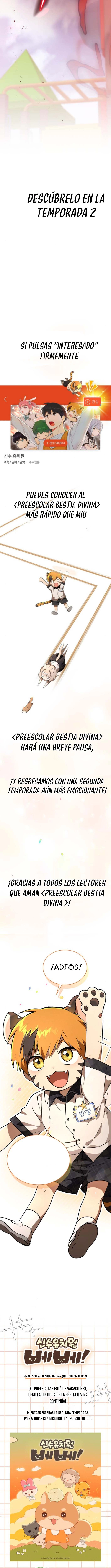 Preescolar de Bestias Divinas Capítulo 49 - Página 22 en español