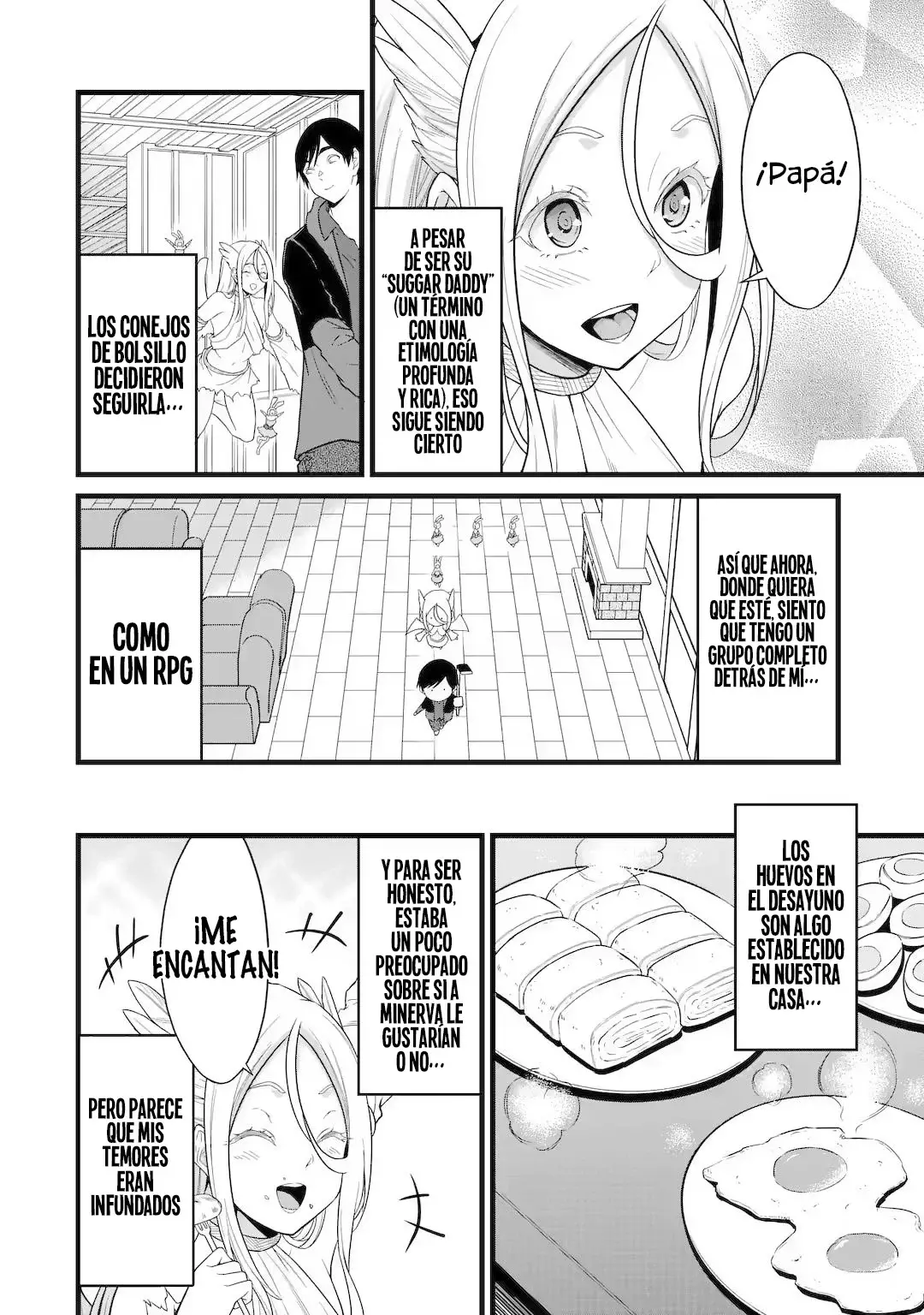 Yuru Fuwa Noka No Moji Bake Skill Capítulo 27.1 - Página 4 en español