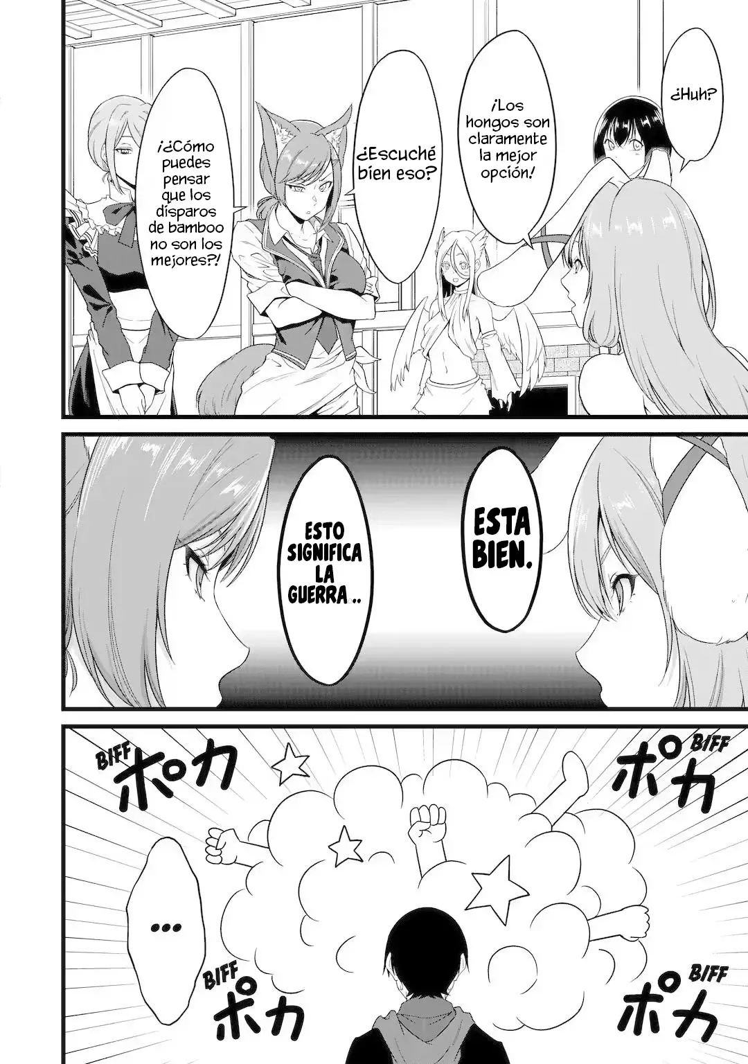 Yuru Fuwa Noka No Moji Bake Skill Capítulo 27.1 - Página 8 en español