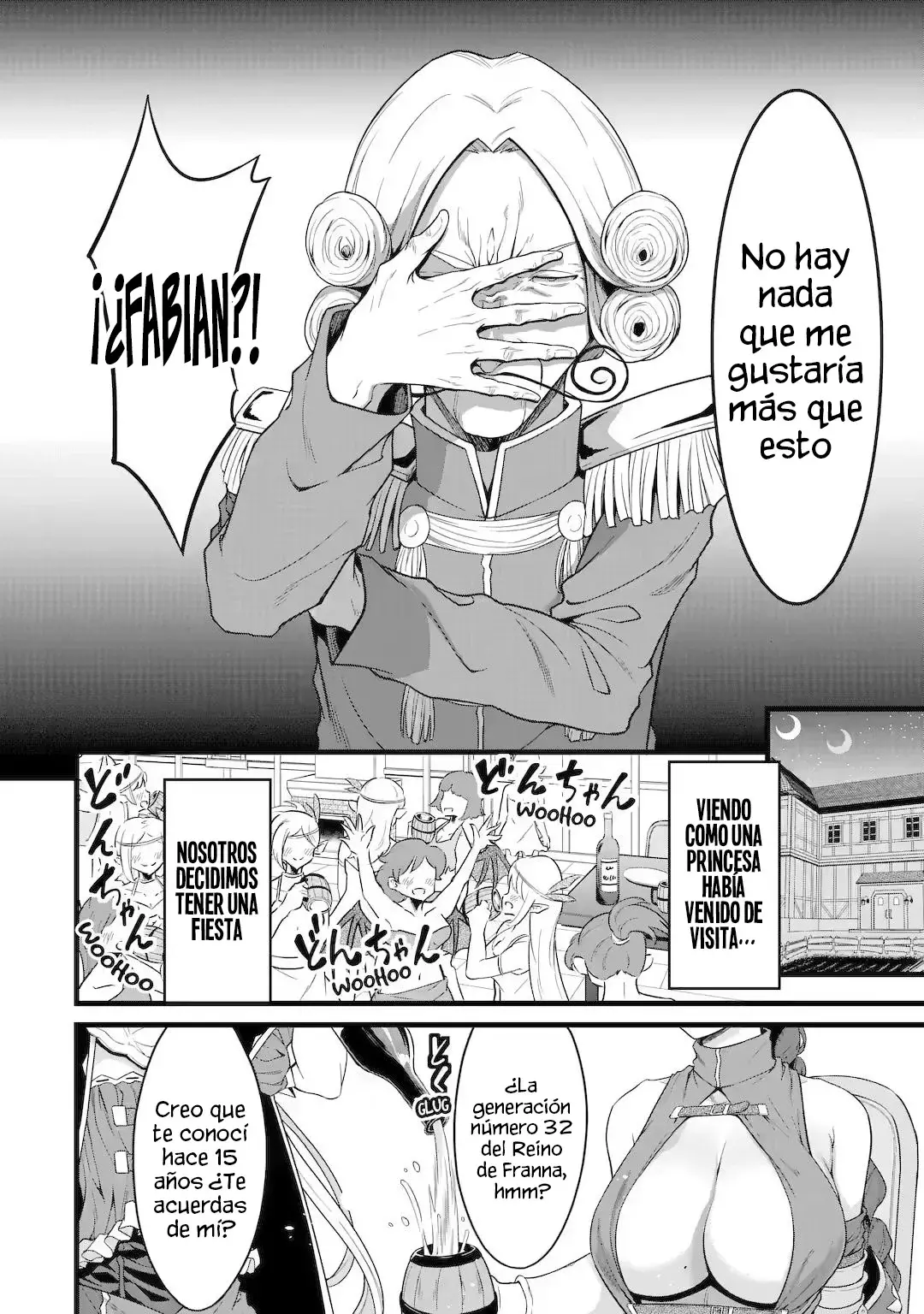 Yuru Fuwa Noka No Moji Bake Skill Capítulo 27.3 - Página 6 en español