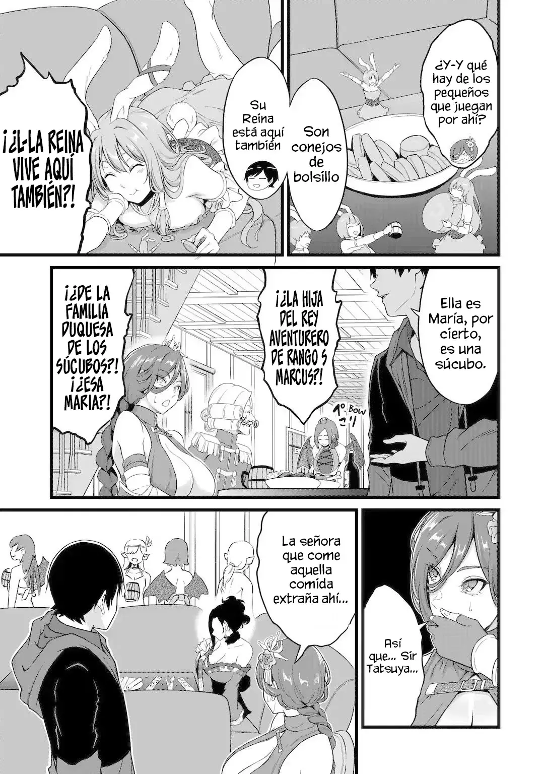 Yuru Fuwa Noka No Moji Bake Skill Capítulo 27.3 - Página 9 en español