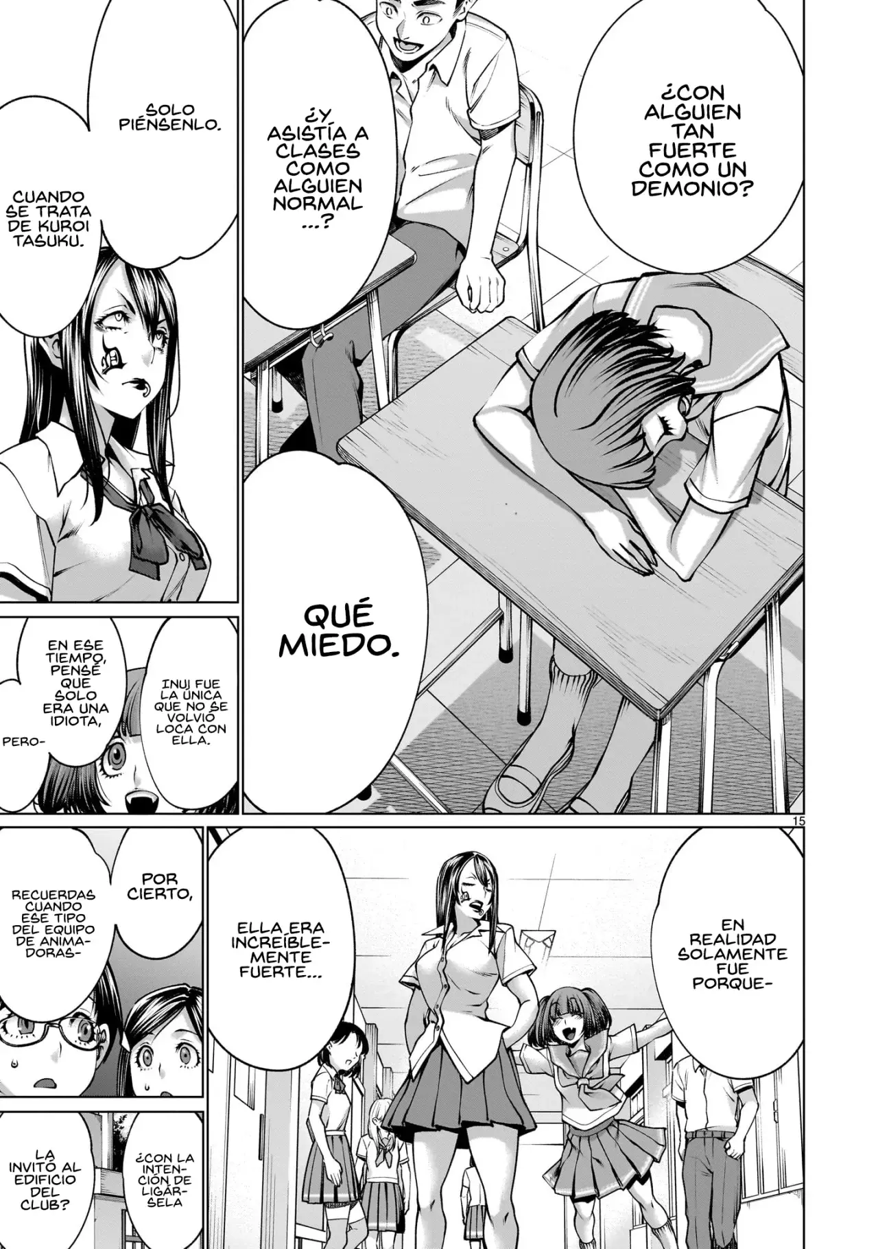 Killing Bites Capítulo 115 - Página 16 en español
