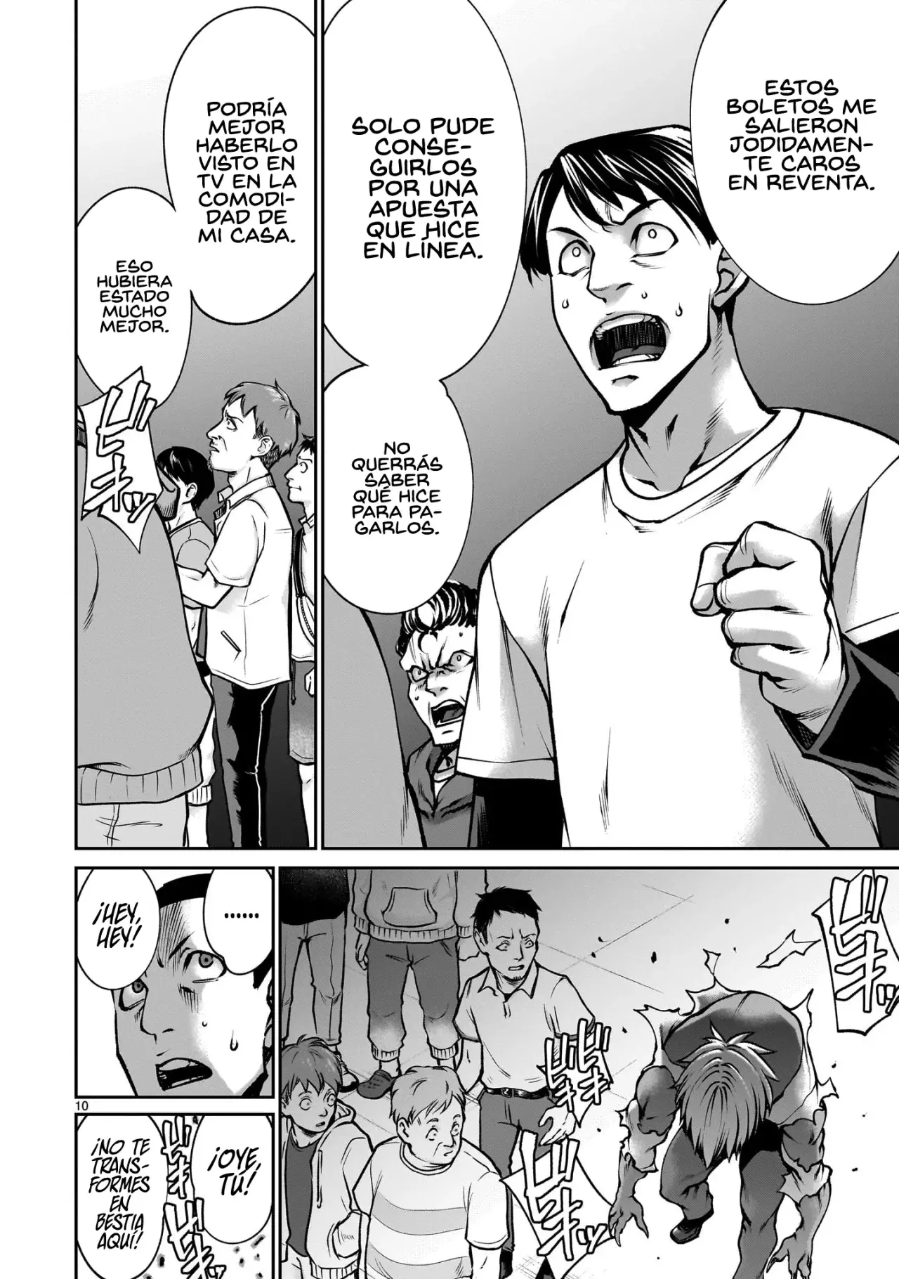 Killing Bites Capítulo 116 - Página 11 en español
