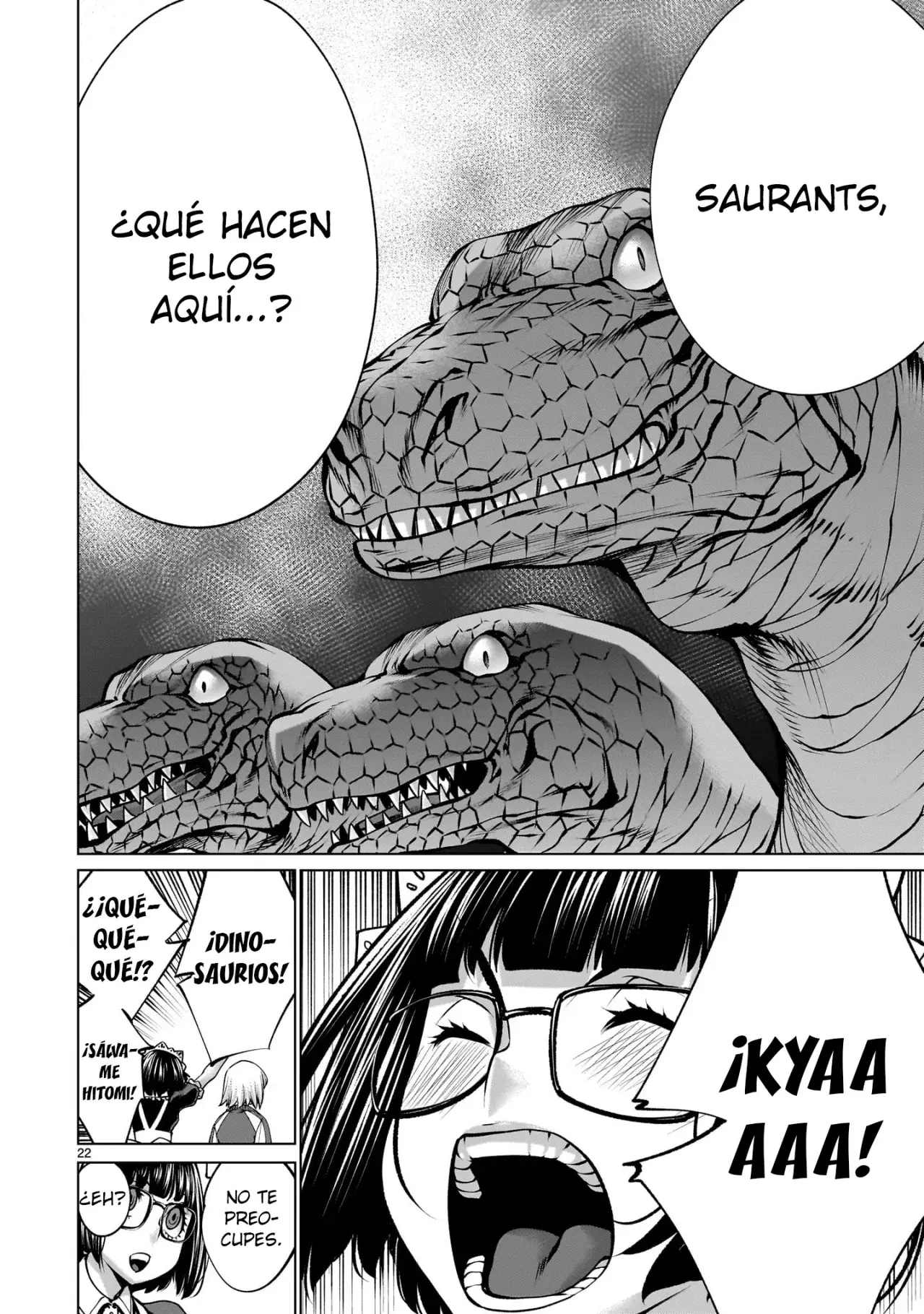 Killing Bites Capítulo 122 - Página 22 en español