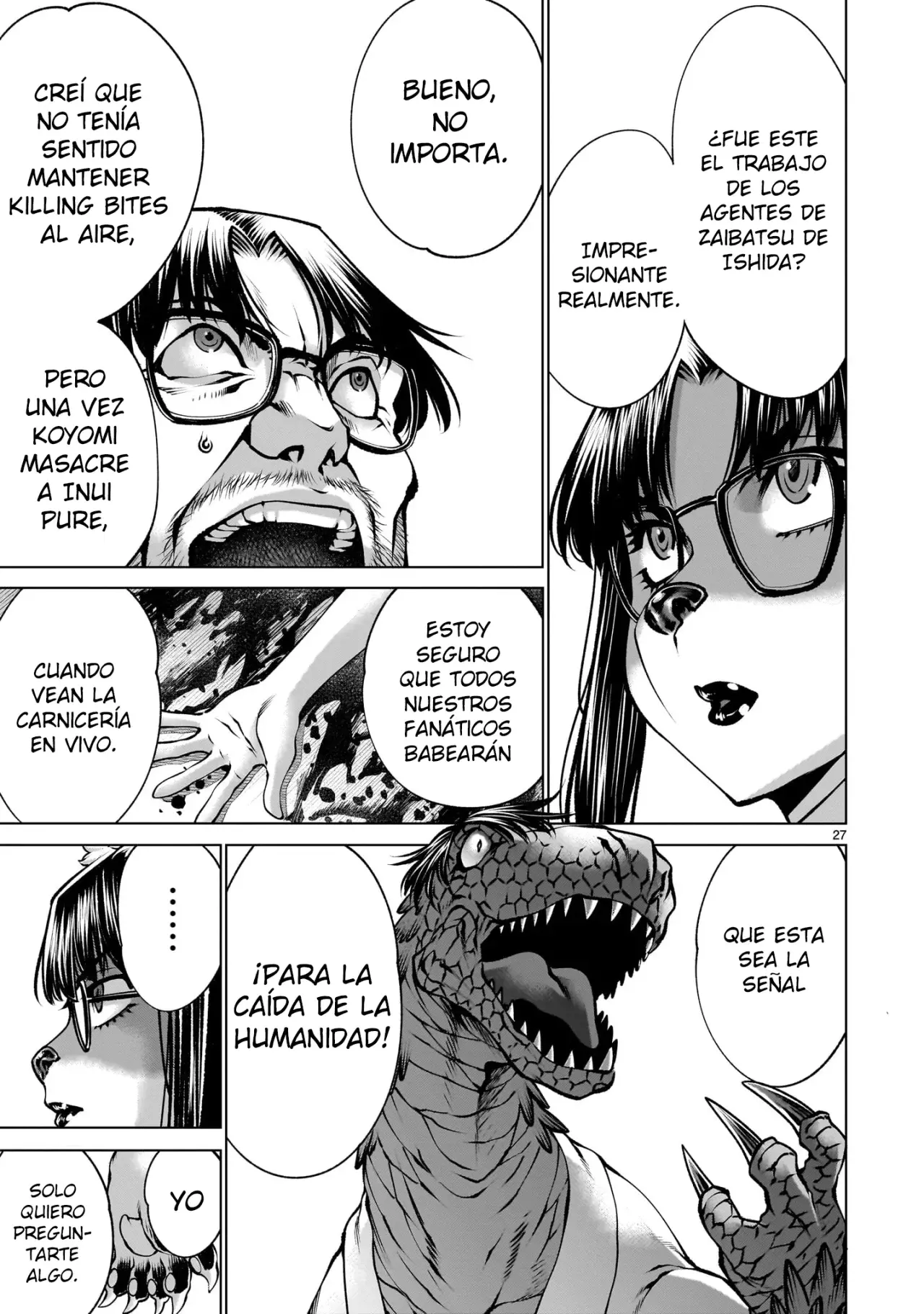 Killing Bites Capítulo 123 - Página 27 en español