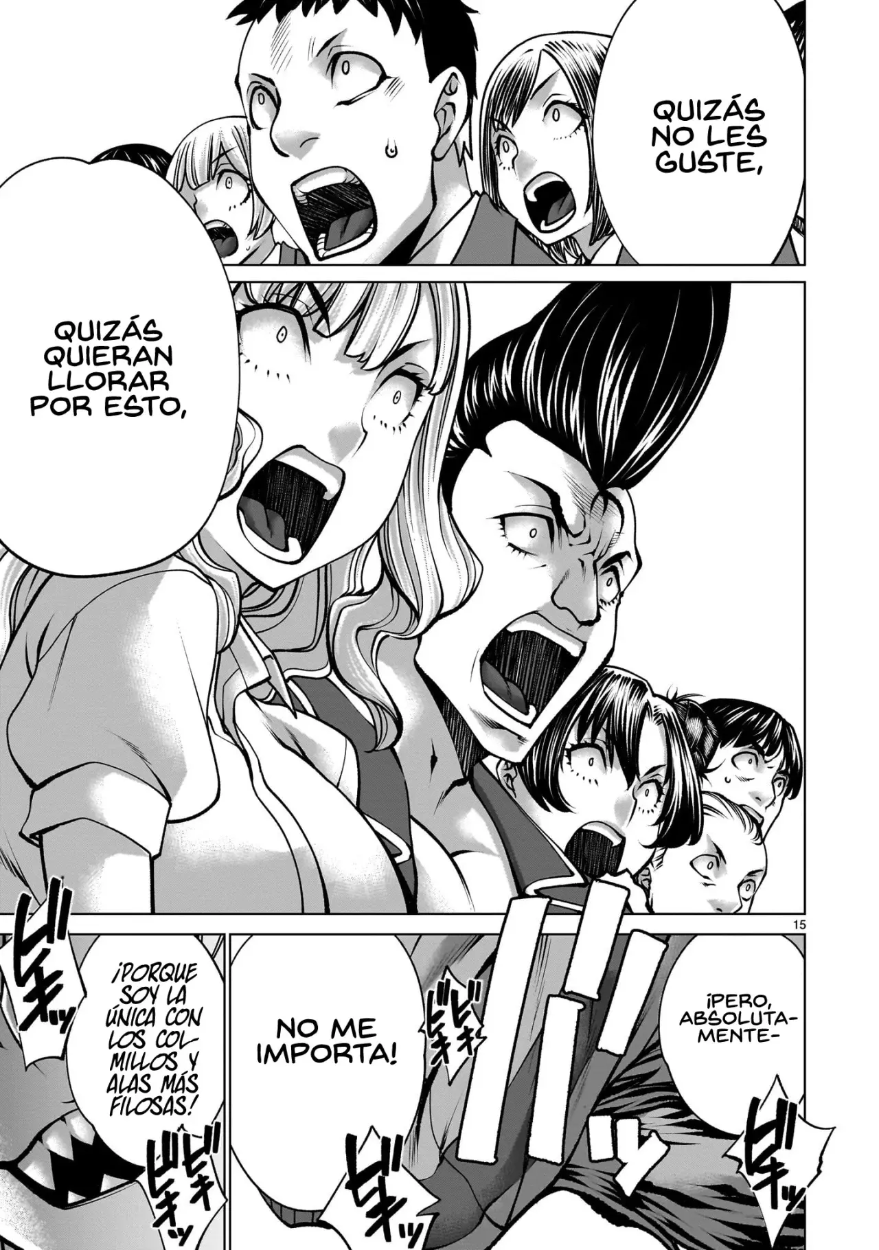 Killing Bites Capítulo 134 - Página 16 en español