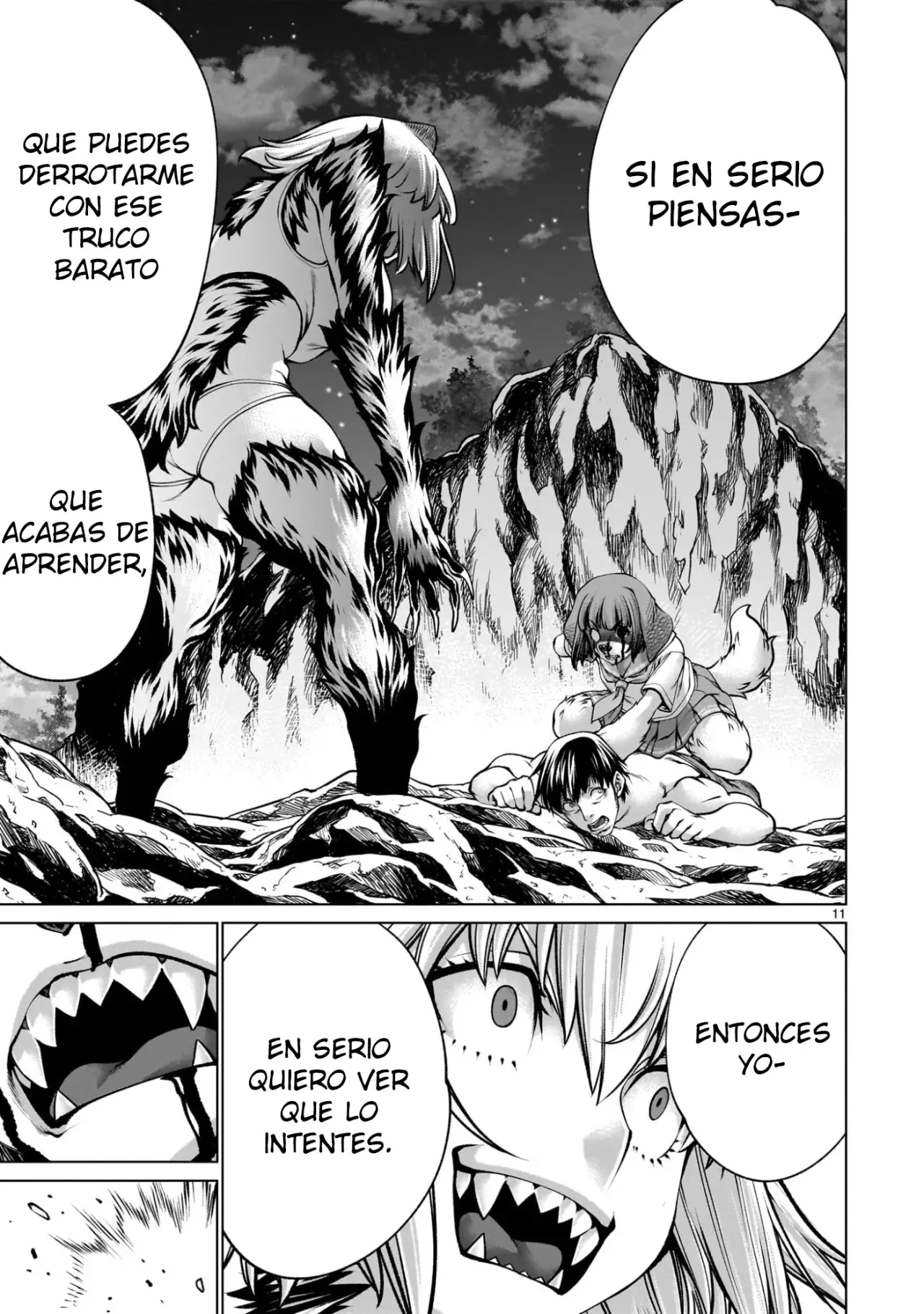 Killing Bites Capítulo 135 - Página 12 en español