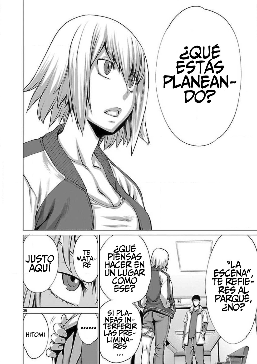 Killing Bites Capítulo 49 - Página 37 en español