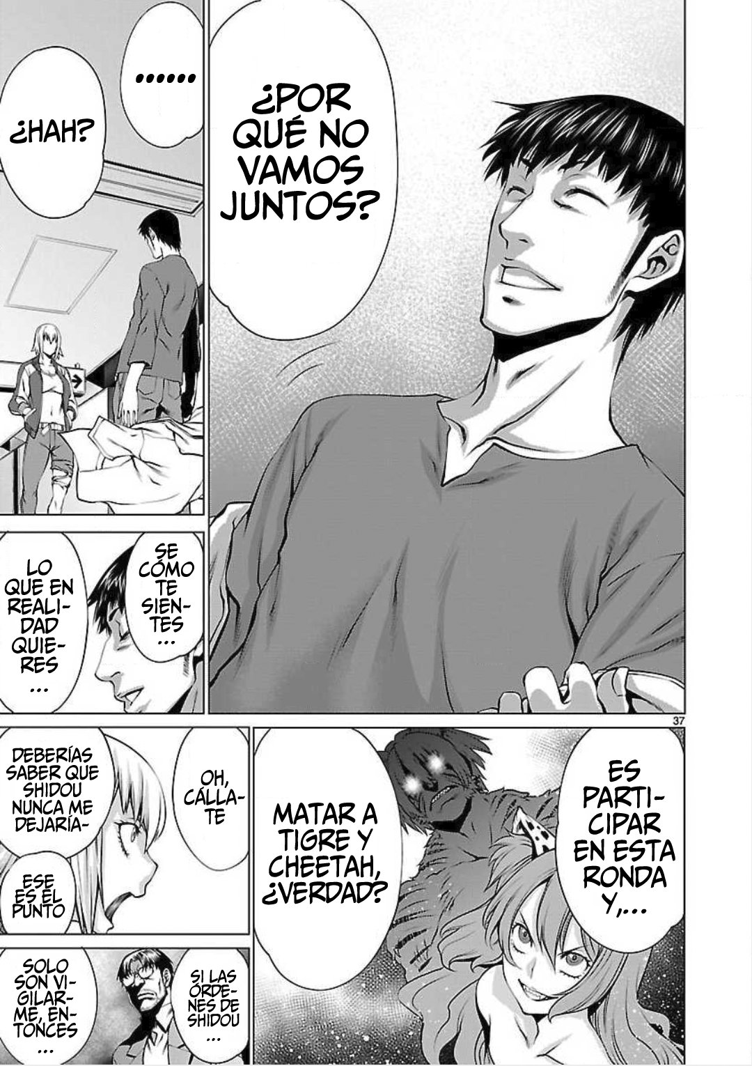 Killing Bites Capítulo 49 - Página 38 en español
