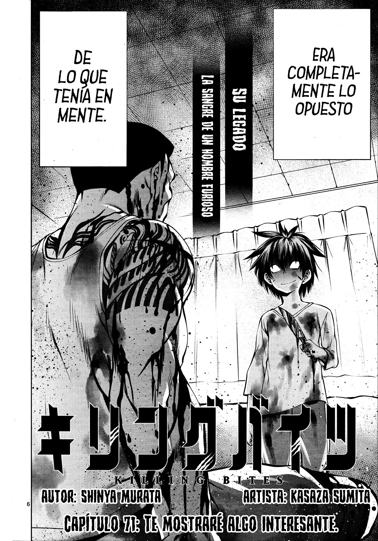 Killing Bites Capítulo 71 - Página 8 en español