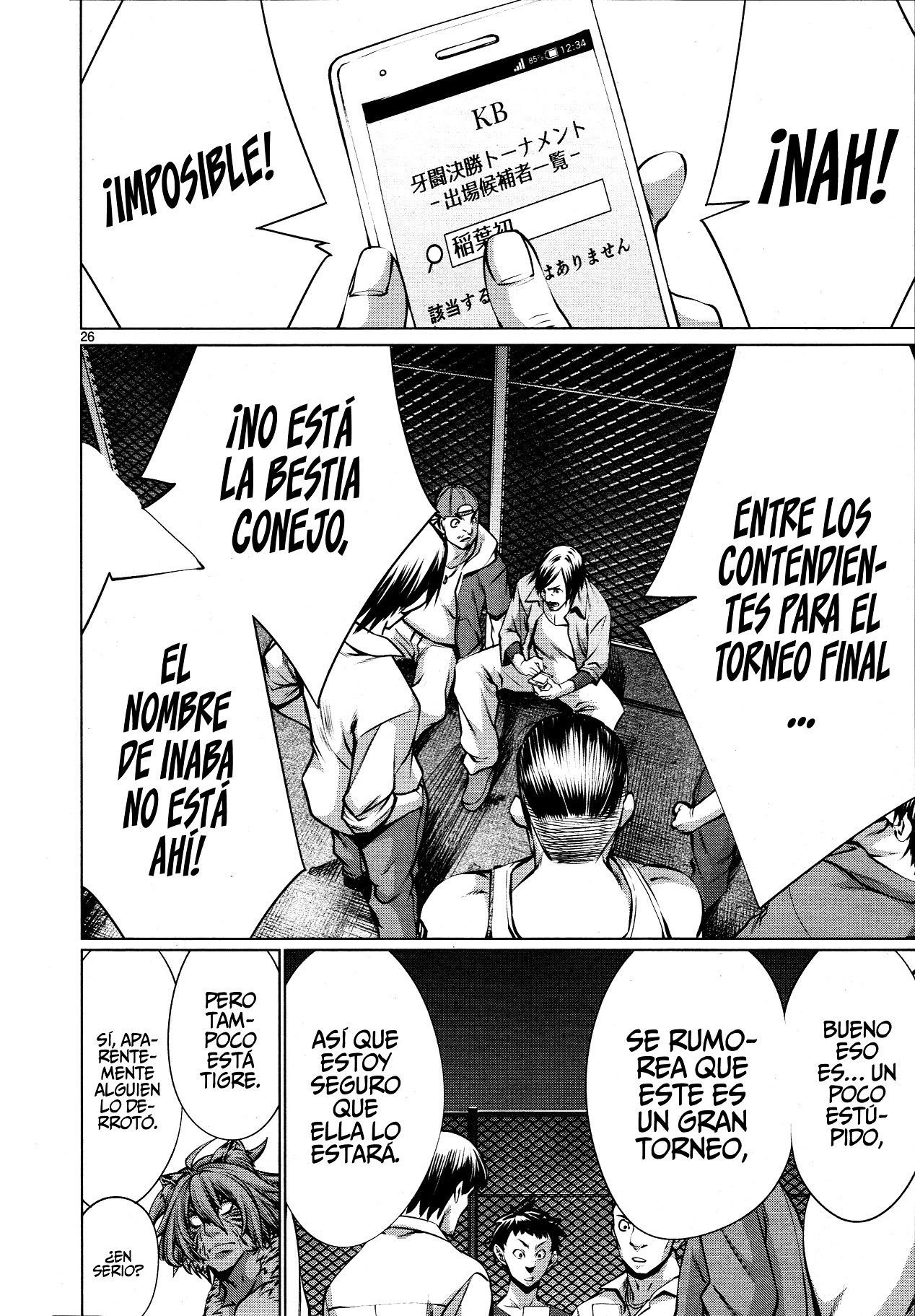 Killing Bites Capítulo 72 - Página 28 en español