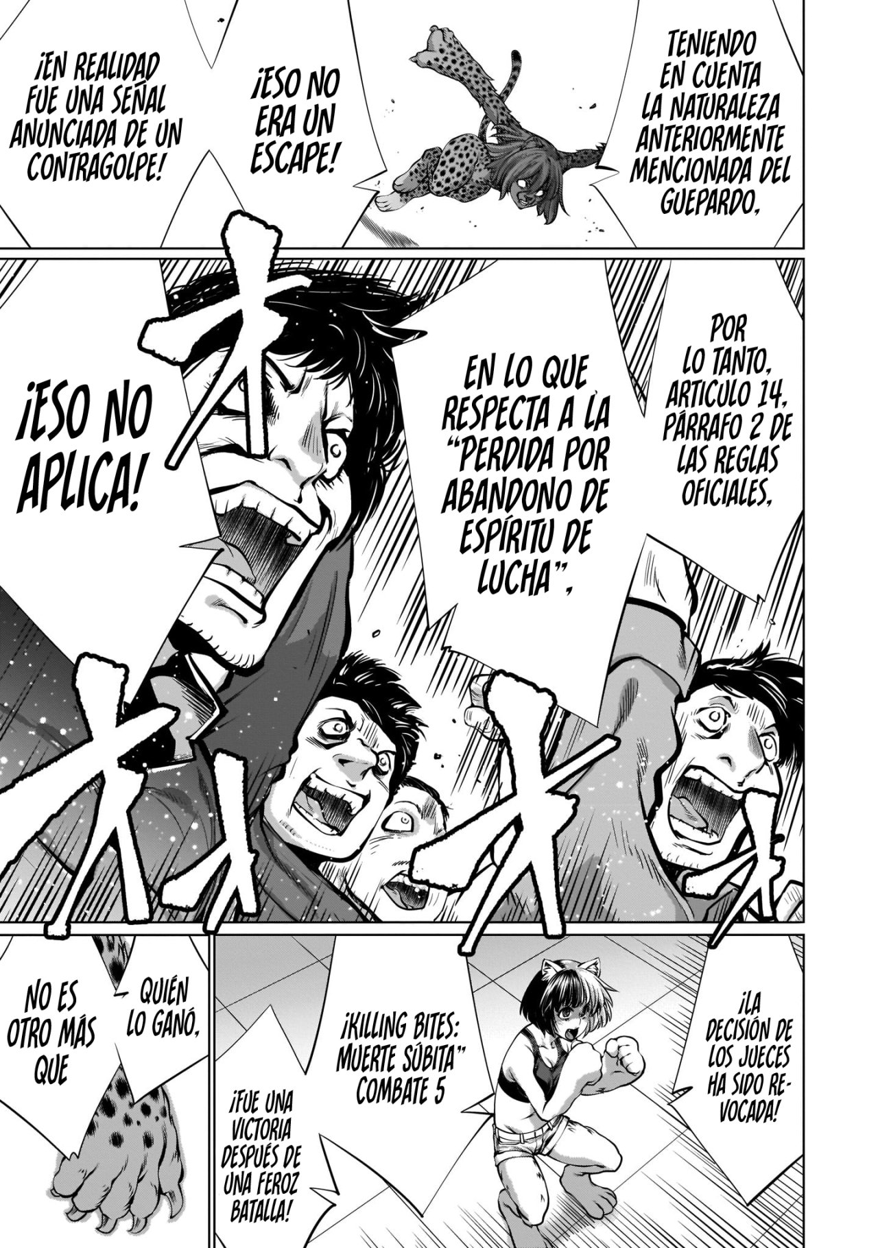 Killing Bites Capítulo 86 - Página 8 en español