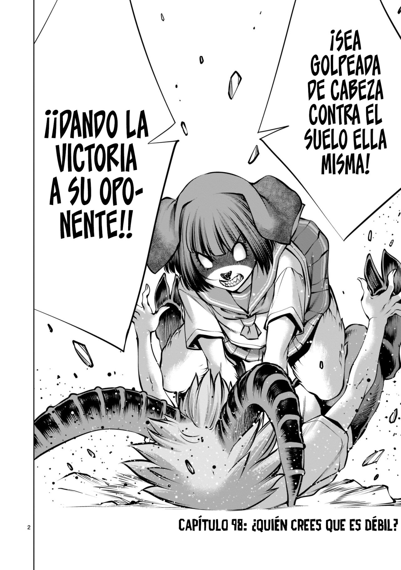 Killing Bites Capítulo 98 - Página 4 en español