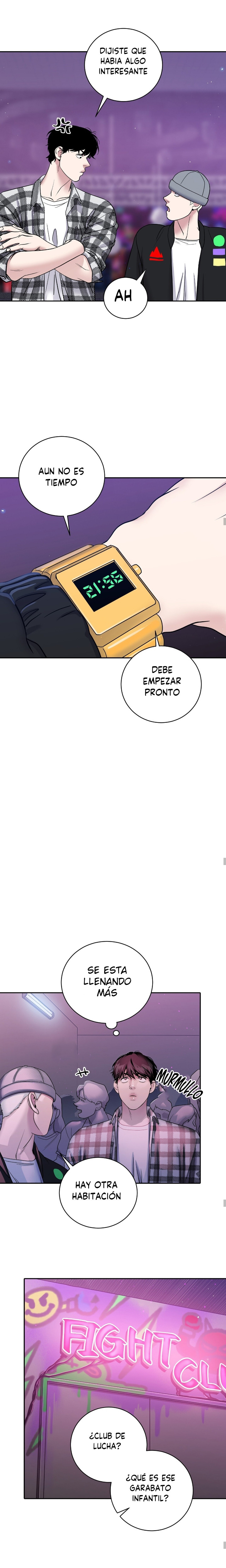 Club de lucha (omegaverse) Capítulo 1 - Página 13 en español
