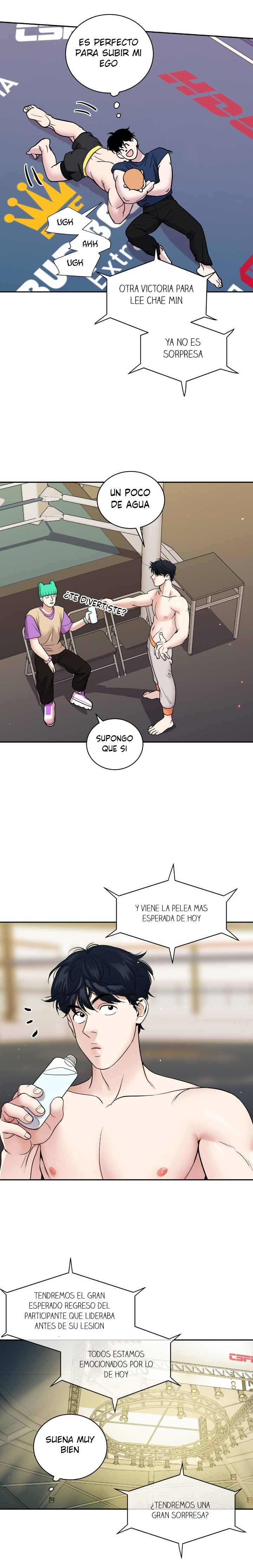 Club de lucha (omegaverse) Capítulo 1 - Página 19 en español