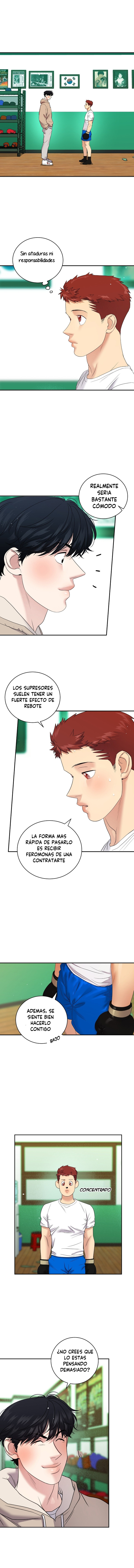 Club de lucha (omegaverse) Capítulo 10 - Página 4 en español