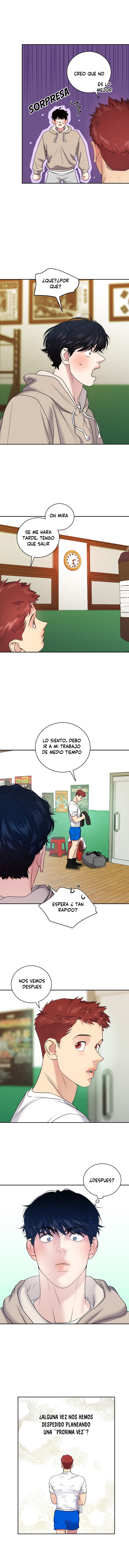 Club de lucha (omegaverse) Capítulo 10 - Página 5 en español