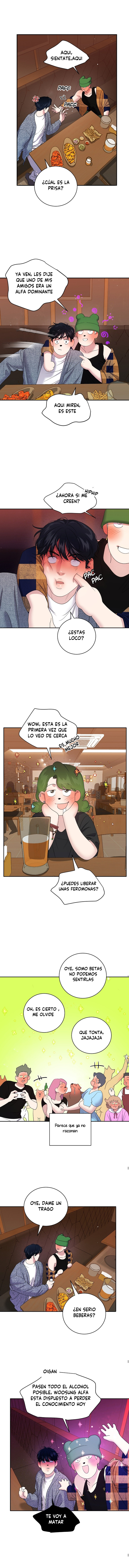 Club de lucha (omegaverse) Capítulo 10 - Página 7 en español