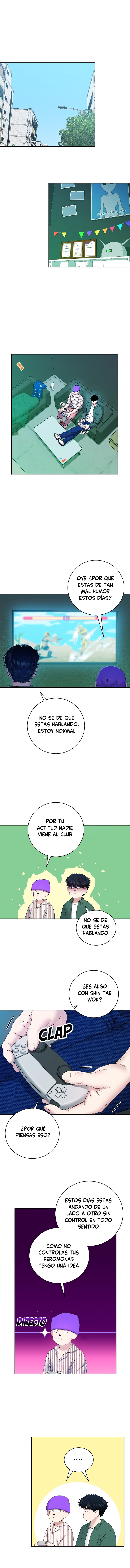 Club de lucha (omegaverse) Capítulo 11 - Página 4 en español