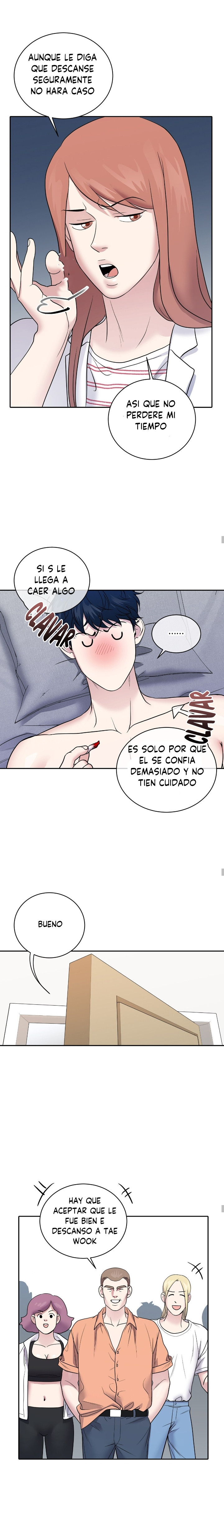 Club de lucha (omegaverse) Capítulo 2 - Página 17 en español