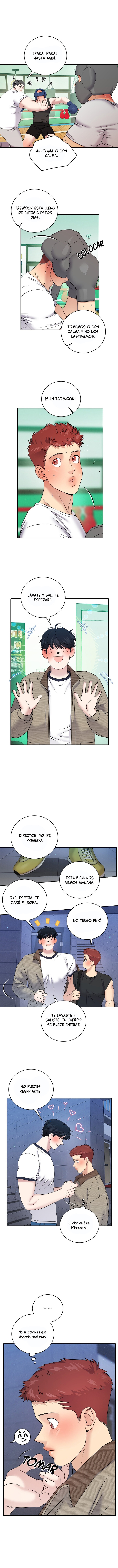 Club de lucha (omegaverse) Capítulo 22 - Página 9 en español