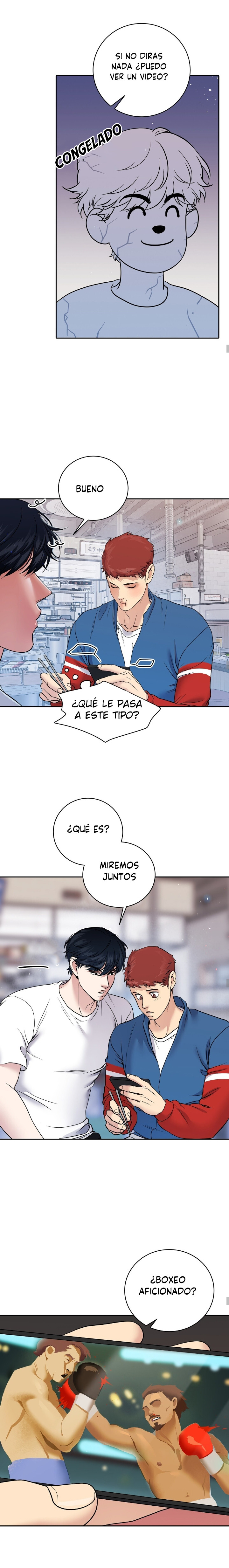 Club de lucha (omegaverse) Capítulo 3 - Página 11 en español