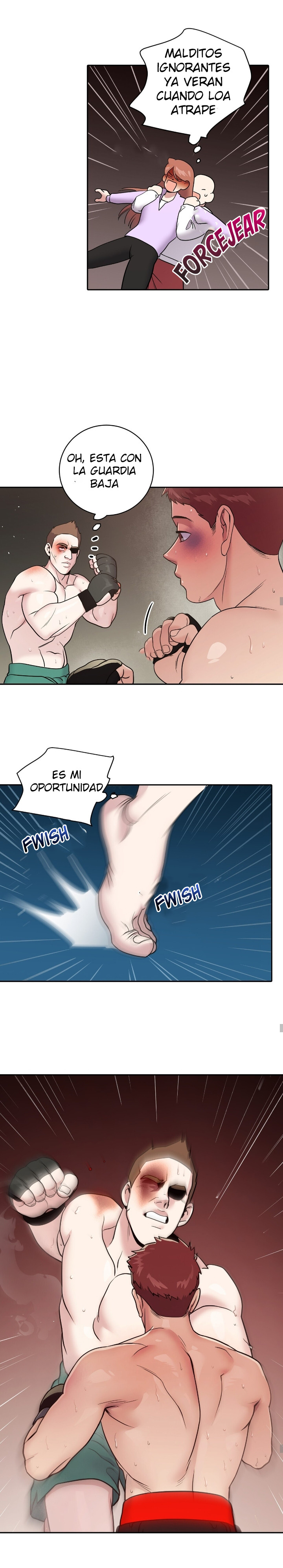 Club de lucha (omegaverse) Capítulo 4 - Página 15 en español