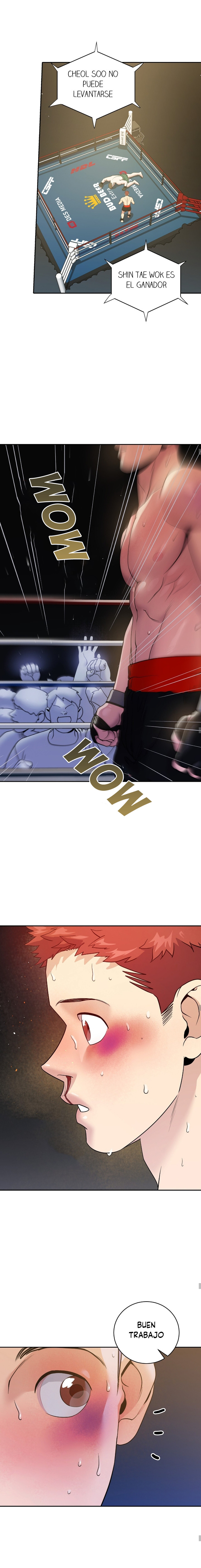 Club de lucha (omegaverse) Capítulo 4 - Página 18 en español