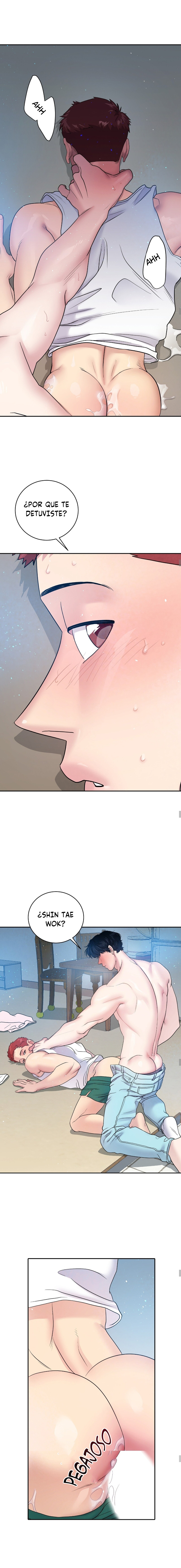 Club de lucha (omegaverse) Capítulo 7 - Página 10 en español