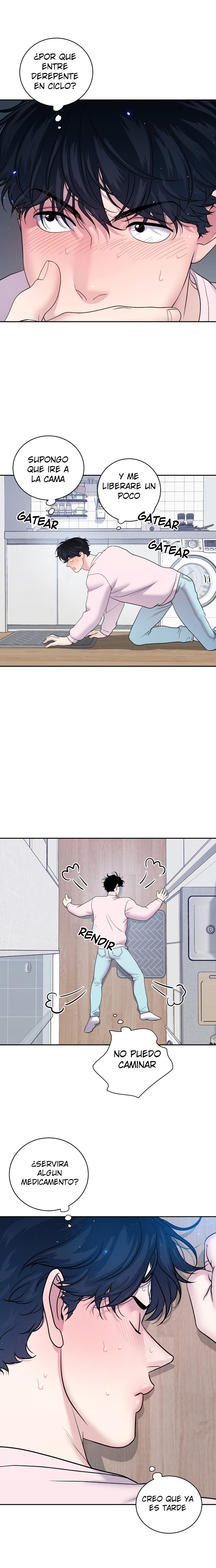 Club de lucha (omegaverse) Capítulo 7 - Página 4 en español
