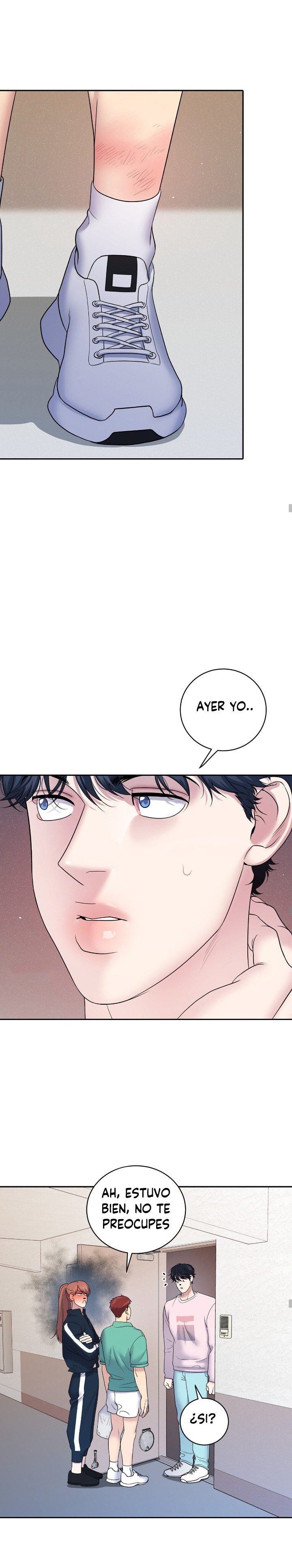 Club de lucha (omegaverse) Capítulo 8 - Página 16 en español