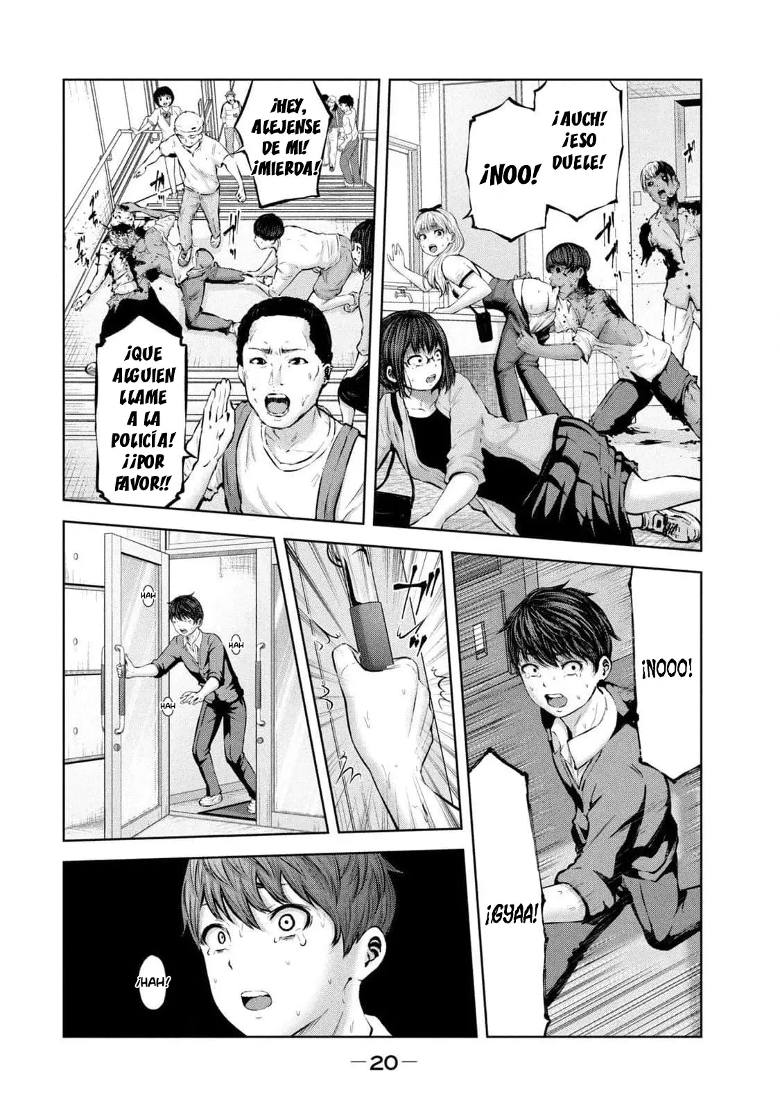 ZOMBIE SEKAI DE HAREM WO TSUKUROU Capítulo 1 - Página 22 en español