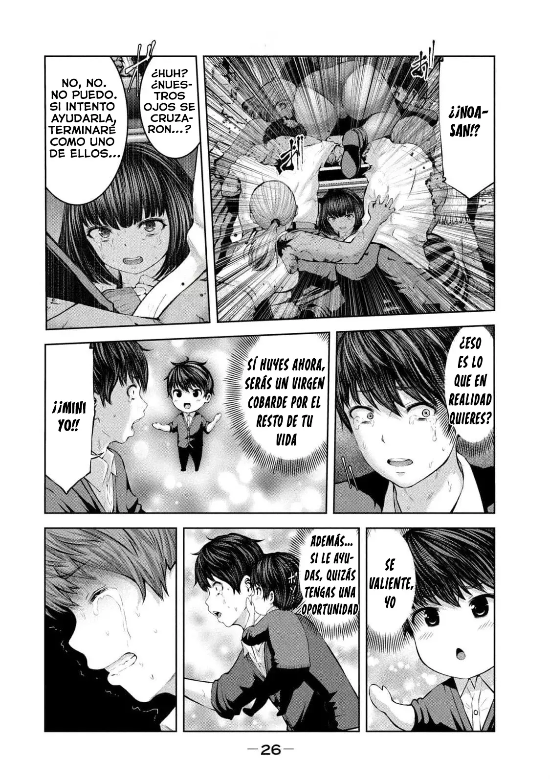 ZOMBIE SEKAI DE HAREM WO TSUKUROU Capítulo 1 - Página 28 en español